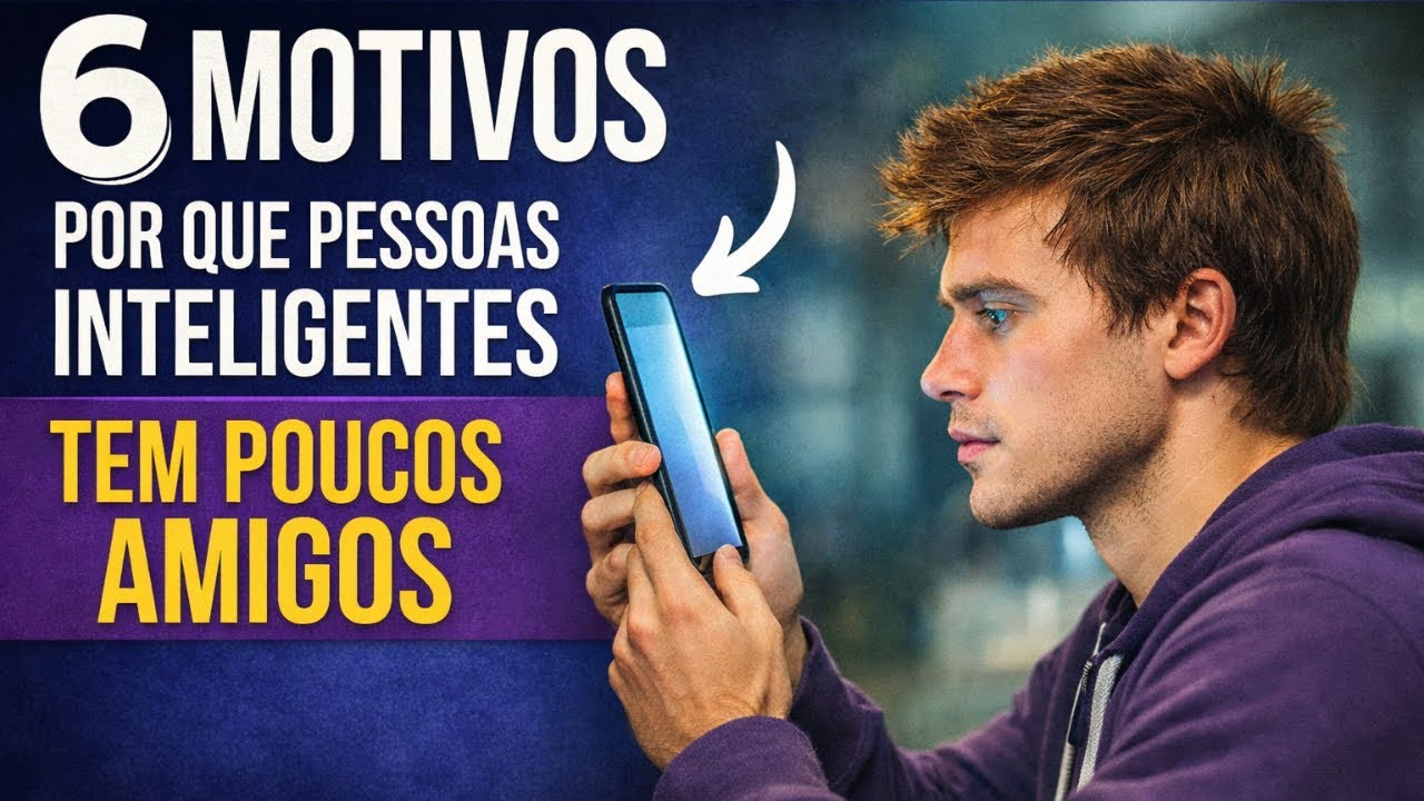 POR QUE PESSOAS INTELIGENTES TÊM POUCOS AMIGOS? (6 MOTIVOS QUE EXPLICAM TUDO)