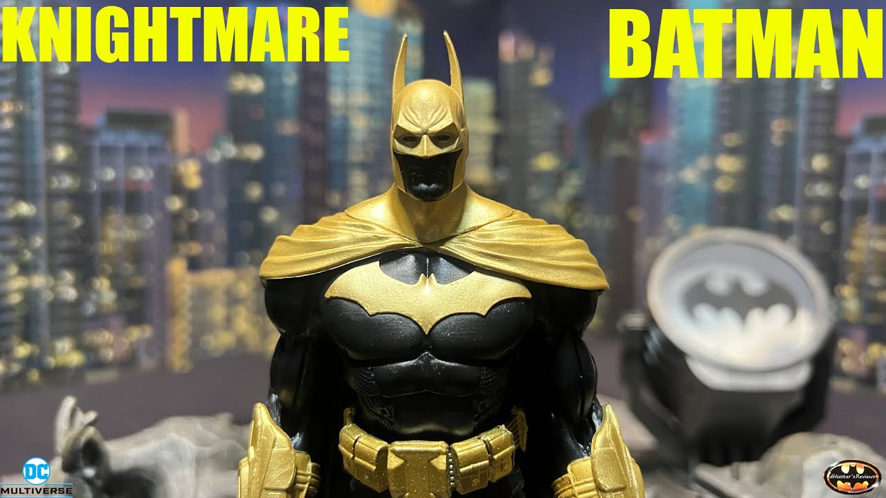 McFarlane DC Multiverse Arkham City Knightmare Batman Action Figure Review & Comparison