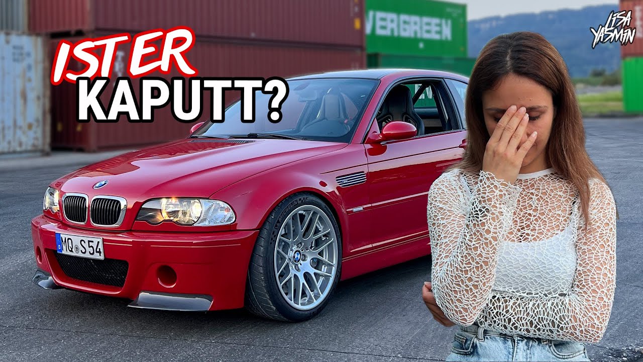 Erster Schaden am M3?? 😥 | BMW E46 M3 | Lisa Yasmin
