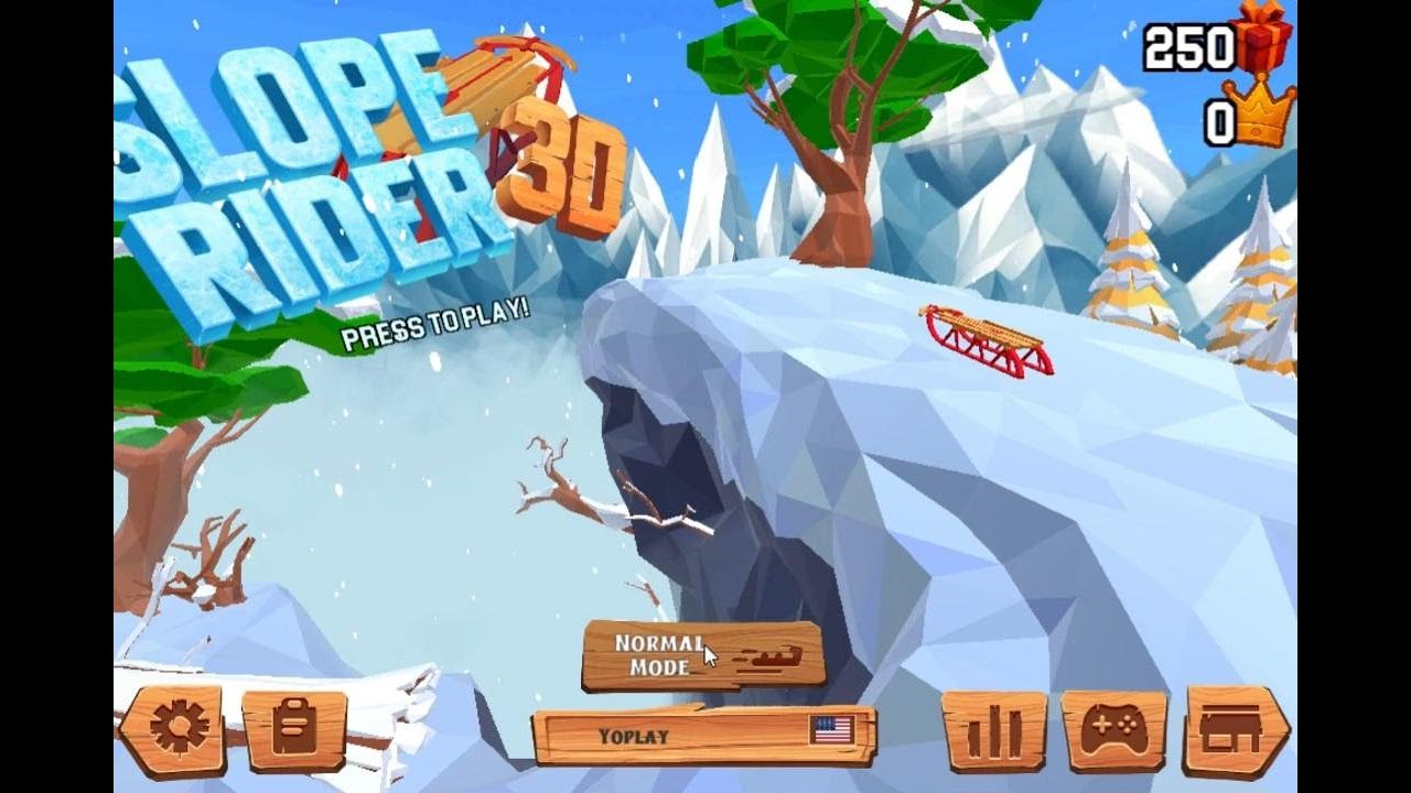Yoplay io Slope Rider 3D The Most Stressful 5 Minutes of My Life!
