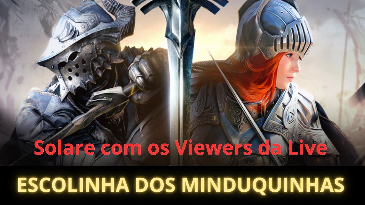 PVP SOLARE COM OS VIEWERS | ESCOLINHA DOS MINDUQUINHAS #1 | BLACK DESERT ONLINE