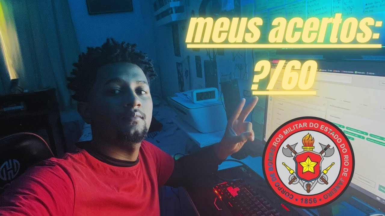 SD CBMERJ 2025 - MEUS ACERTOS E A ESPERA PRO CFO