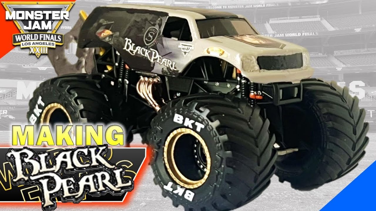 Making Black Pearl | Monster Jam Customs (World Finals 23 Replicas)