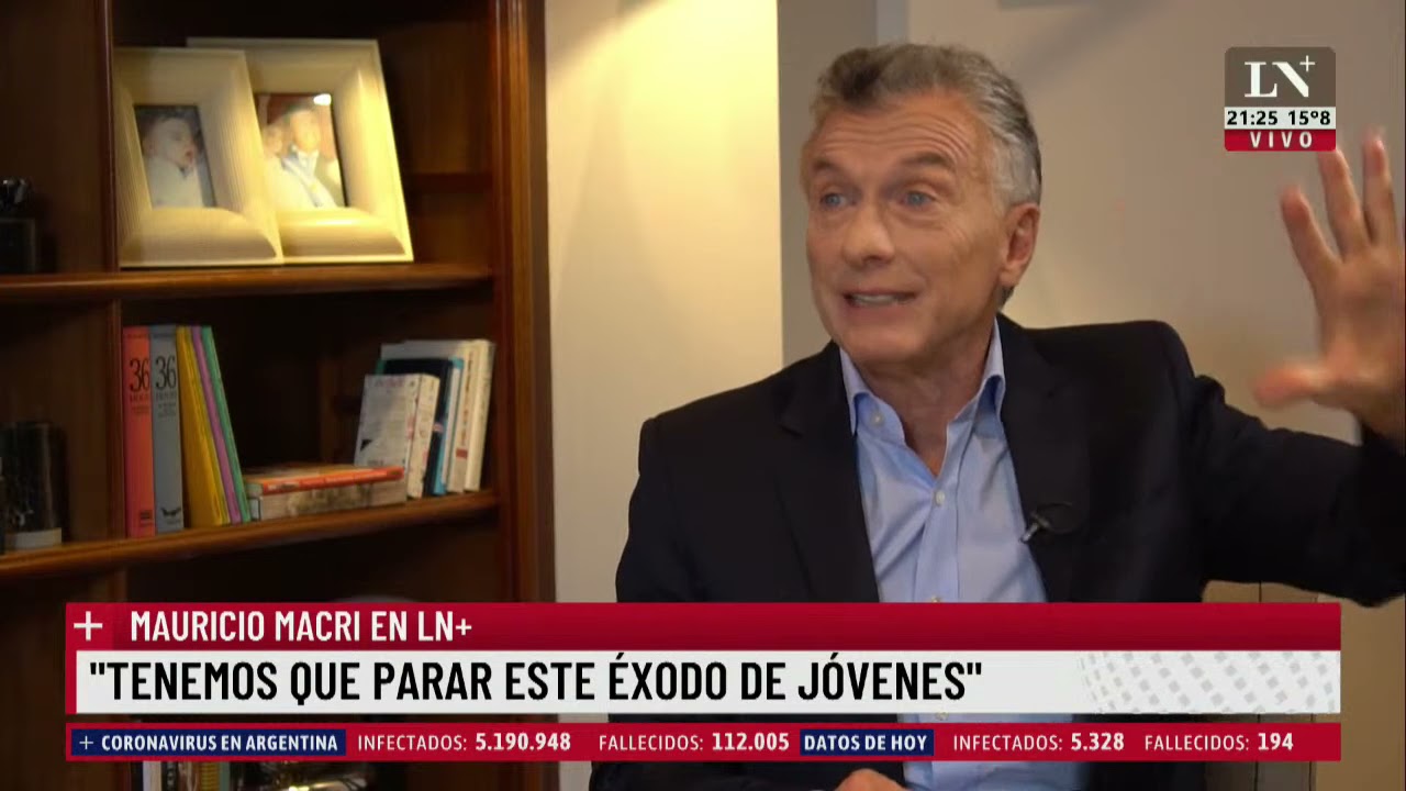 Mauricio Macri mano a mano con Alfredo Leuco