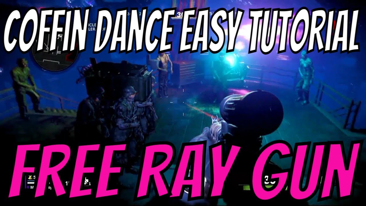 Zombies Coffin Dance Easter Egg Tutorial 