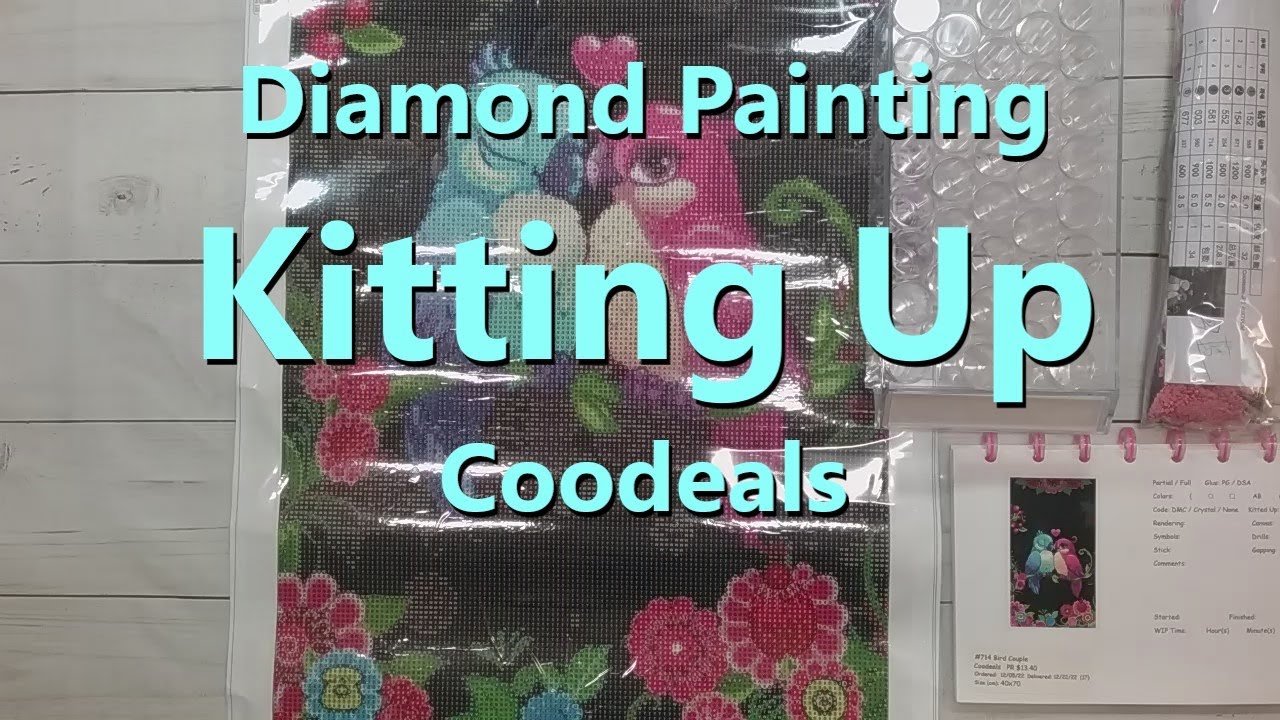 Diamond Painting Kitting Up - Coodeals
