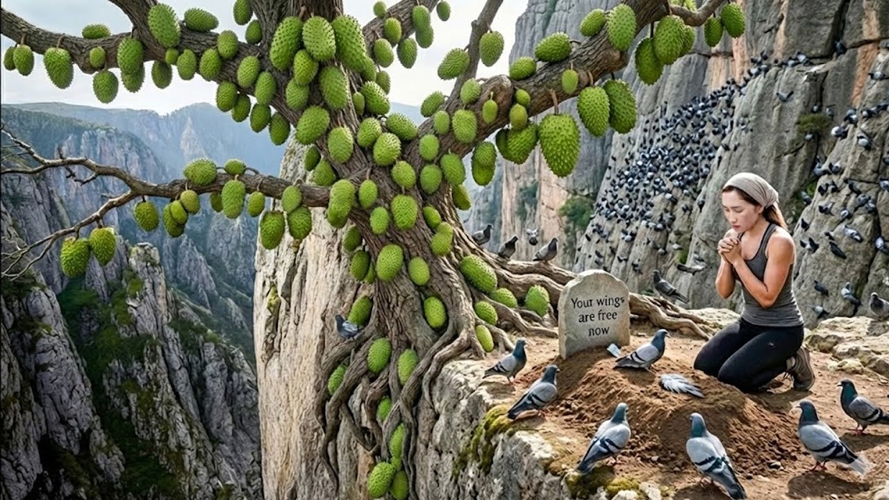 Harvesting custard apples atop a desolate cliff and the fate of the girl &ndash; Survival story