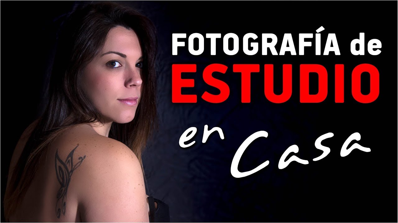 FOTOGRAFÍA de ESTUDIO en casa