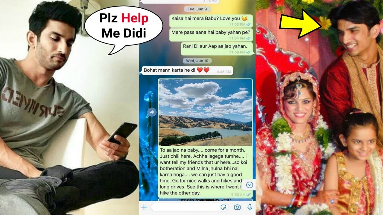 Sushant Singh Rajput LAST Whatsapp Chat With Sister Shweta Singh Kirti Will Make You CRY!