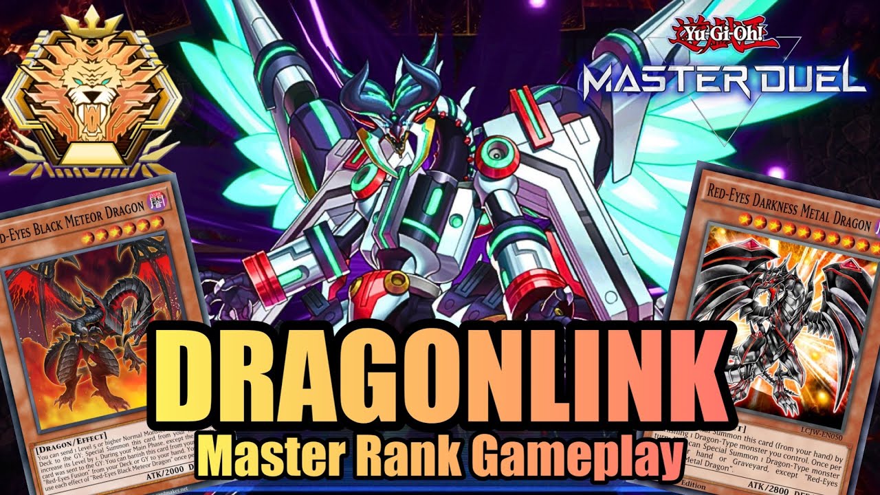 DRAGONLINK - RED EYES Support is INSANE! [Yu-Gi-Oh! Master Duel]