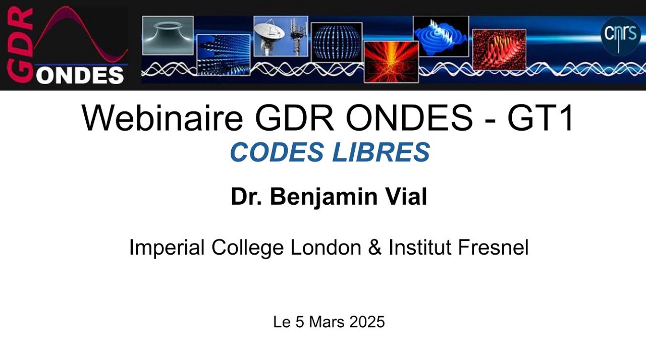 Webinaire codes libres #3