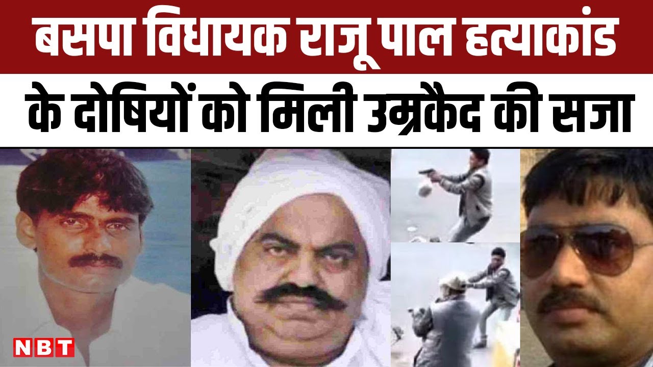 Raju Pal Murder Case: BSP MLA Raju Pal हत्याकांड के दोषियों को मिली उम्रकैद की सजा | NBT