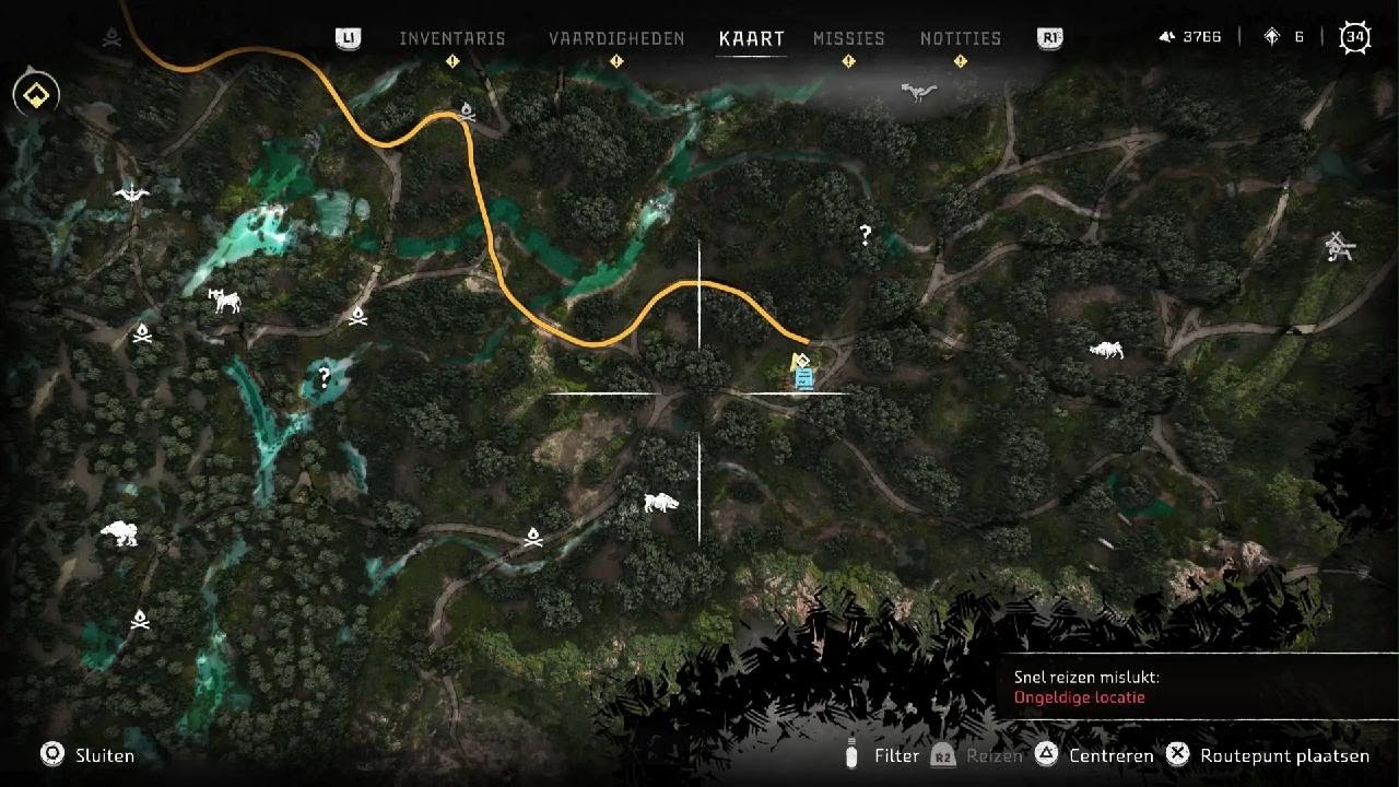 Horizon Forbidden West_opdracht van een sluitel