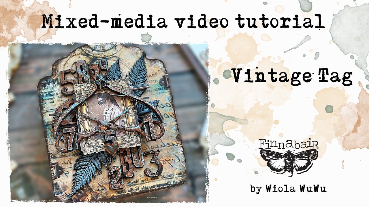 Mixed Media Tutorial by Wiola WuWu