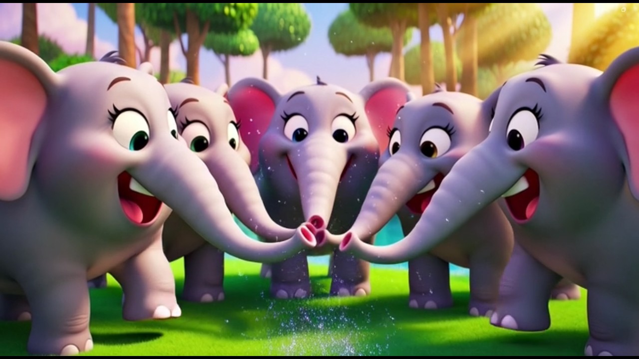 🐘 Ek Mota Hathi | एक मोटा हाथी | Hindi Rhymes for Kids | Kids Masti Rhymes