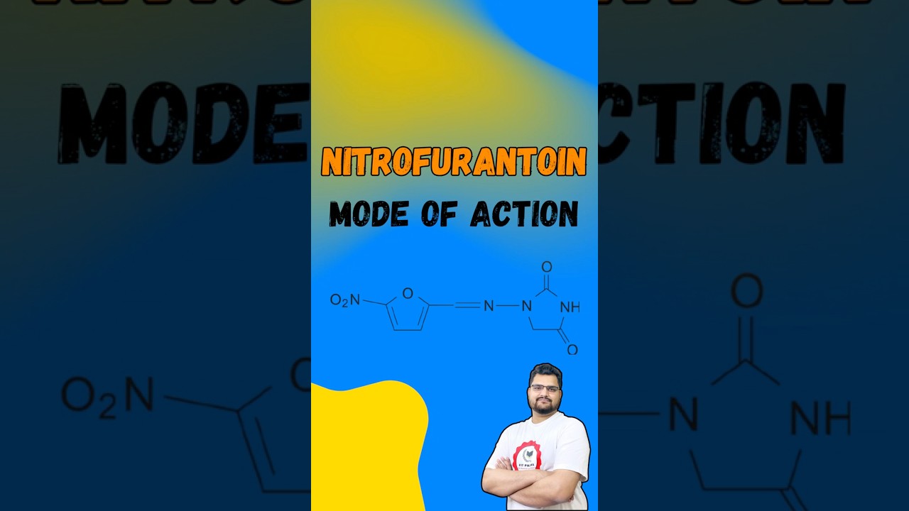 MOA of Nitrofurantoin Explained in a Way You’ll Never Forget! #shortsfeed #shorts #fitpharma
