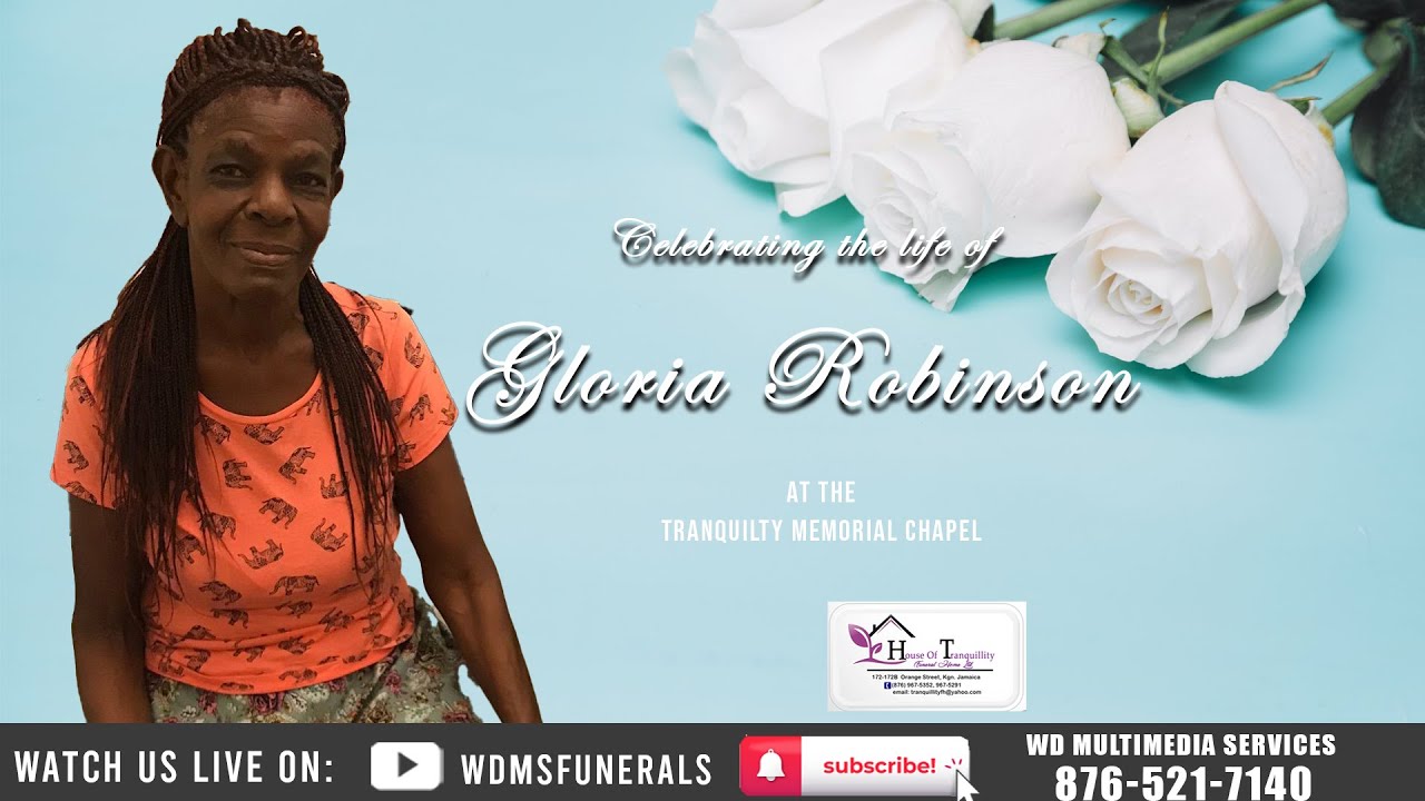 Gloria Robinson Funeral Service