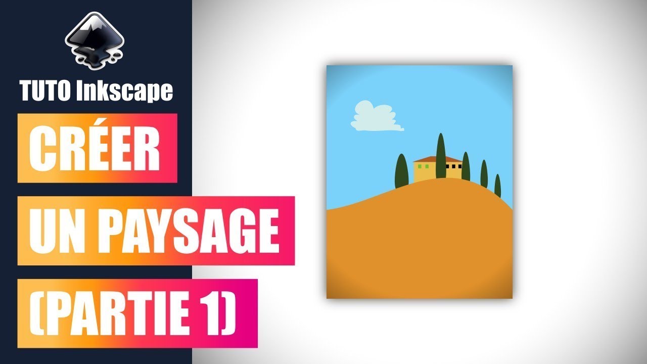 Tuto inkscape : créer un paysage (partie 1)