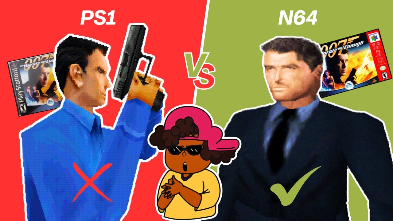 N64 vs. PS1 - The World is Not Enough - Which is Best?