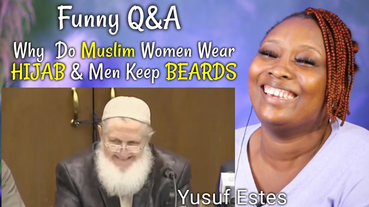 {Funny Answers} Why Muslim Women HIJAB & Men Keep BEARD - Yusuf Estes || REACTION!!!