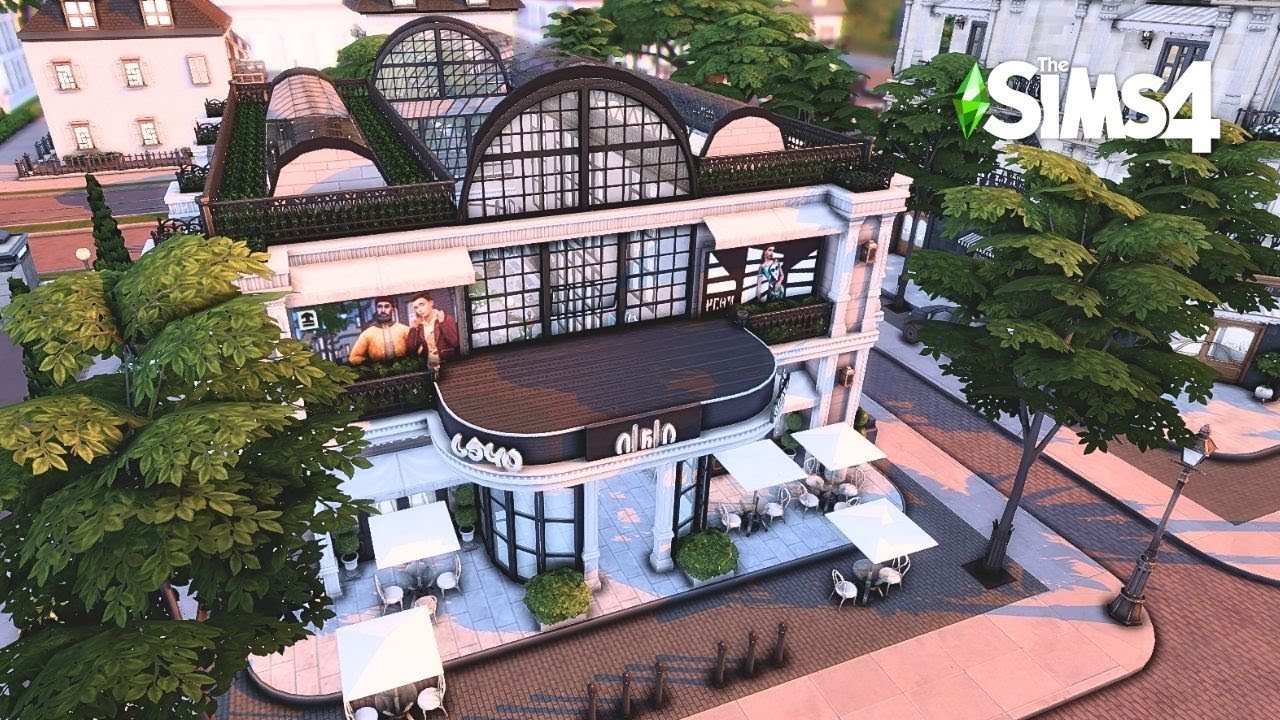 Magnolia Mall: Shopping Centre || The Sims 4 Speed Build || No CC