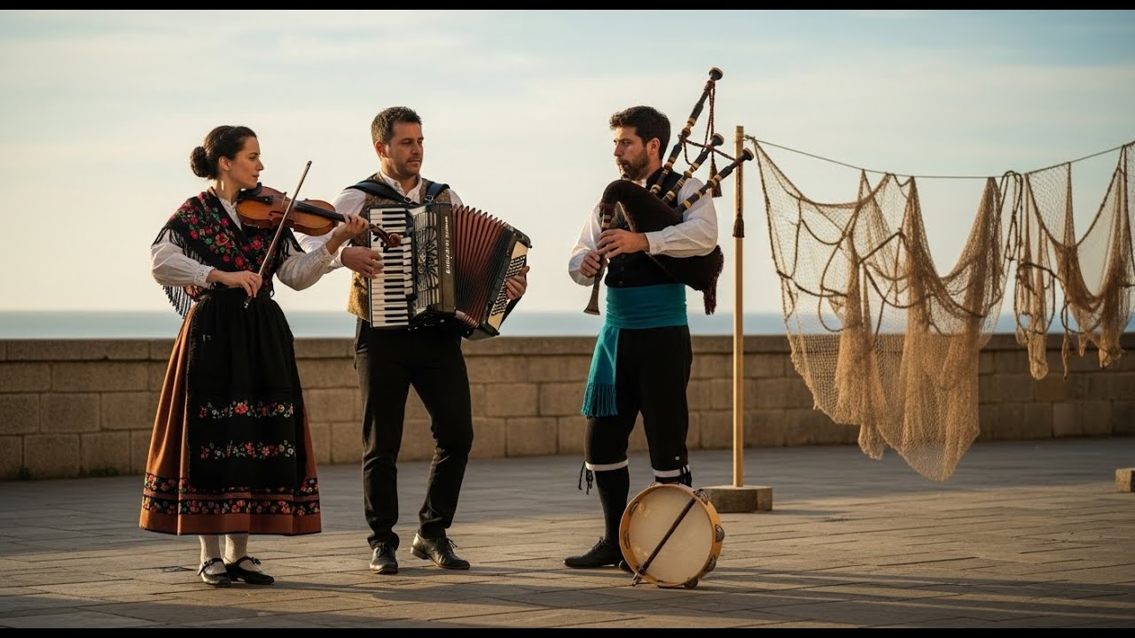 霧深き大西洋の谷間に響く古のケルト民謡の静寂 Celtic Instrumental Music