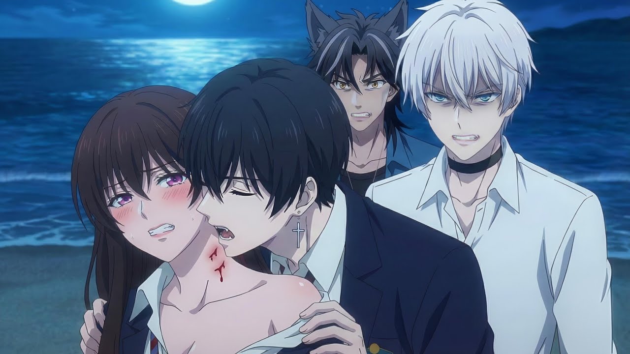 Sooha x Heli x Khan x Chris Hounted:The Vampire & The Wolf「AMV」Dark Moon: The Blood Altar