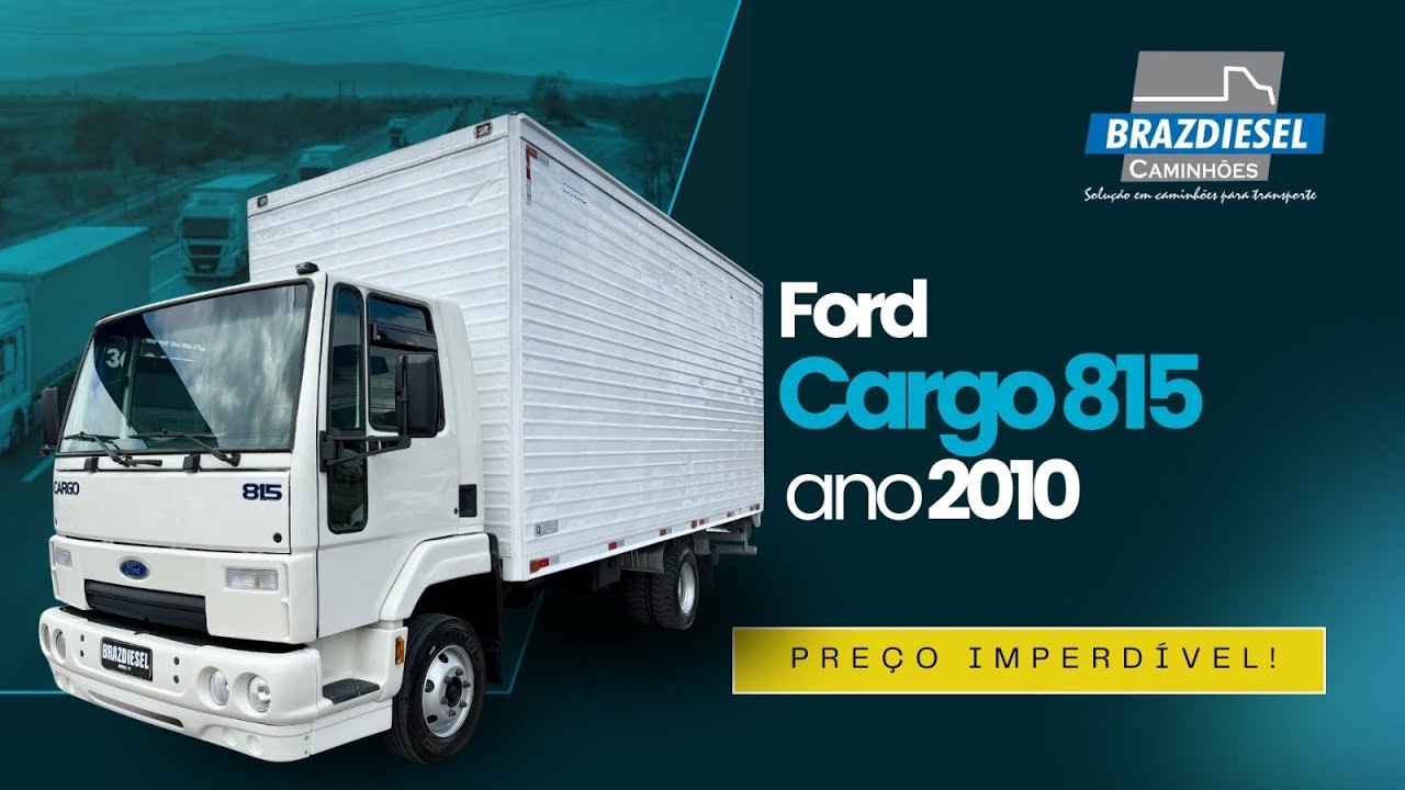 Ford Cargo 815 ano 2010. Preço especial!!