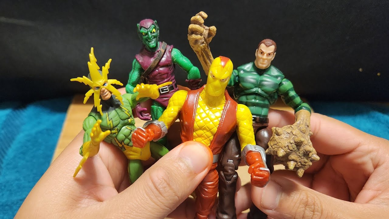Spider-Man Villians Action Figures! (ASMR)