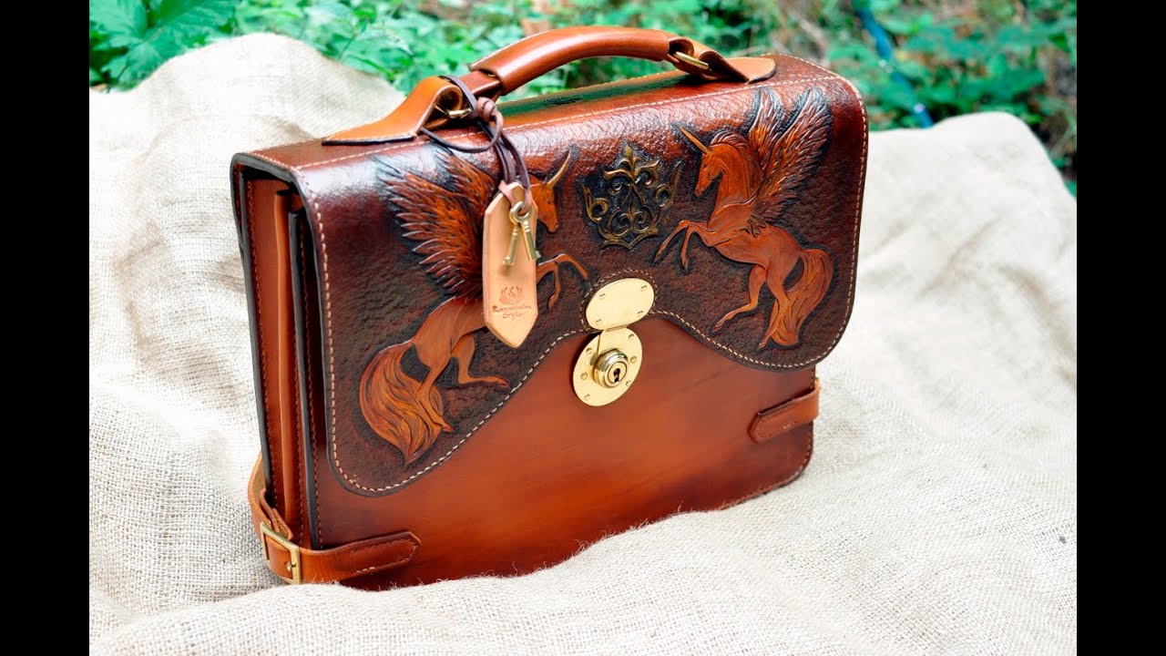 "The Story of One Creation" by Kazakhsha Leather Art Studio