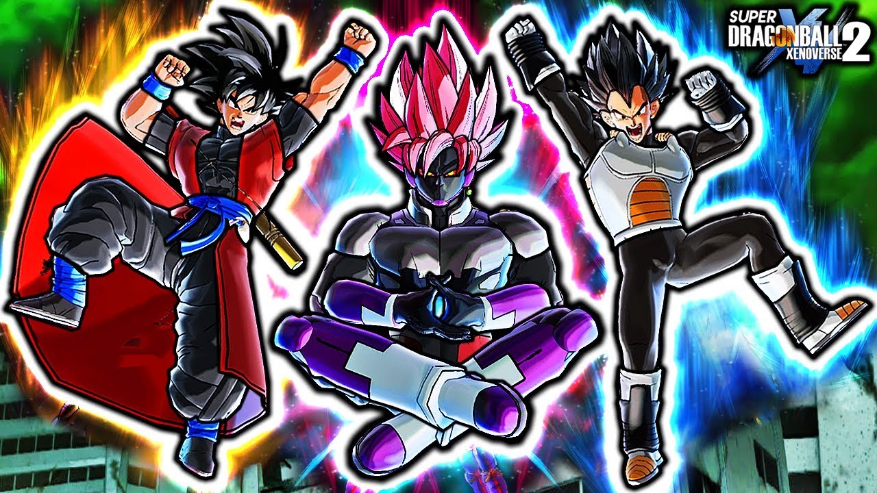 NEW HUGE TRANSFORMATION HEROES PACK! Dragon Ball Xenoverse 2 Xeno Goku & Vegeta Vs Ahms ALL FORMS