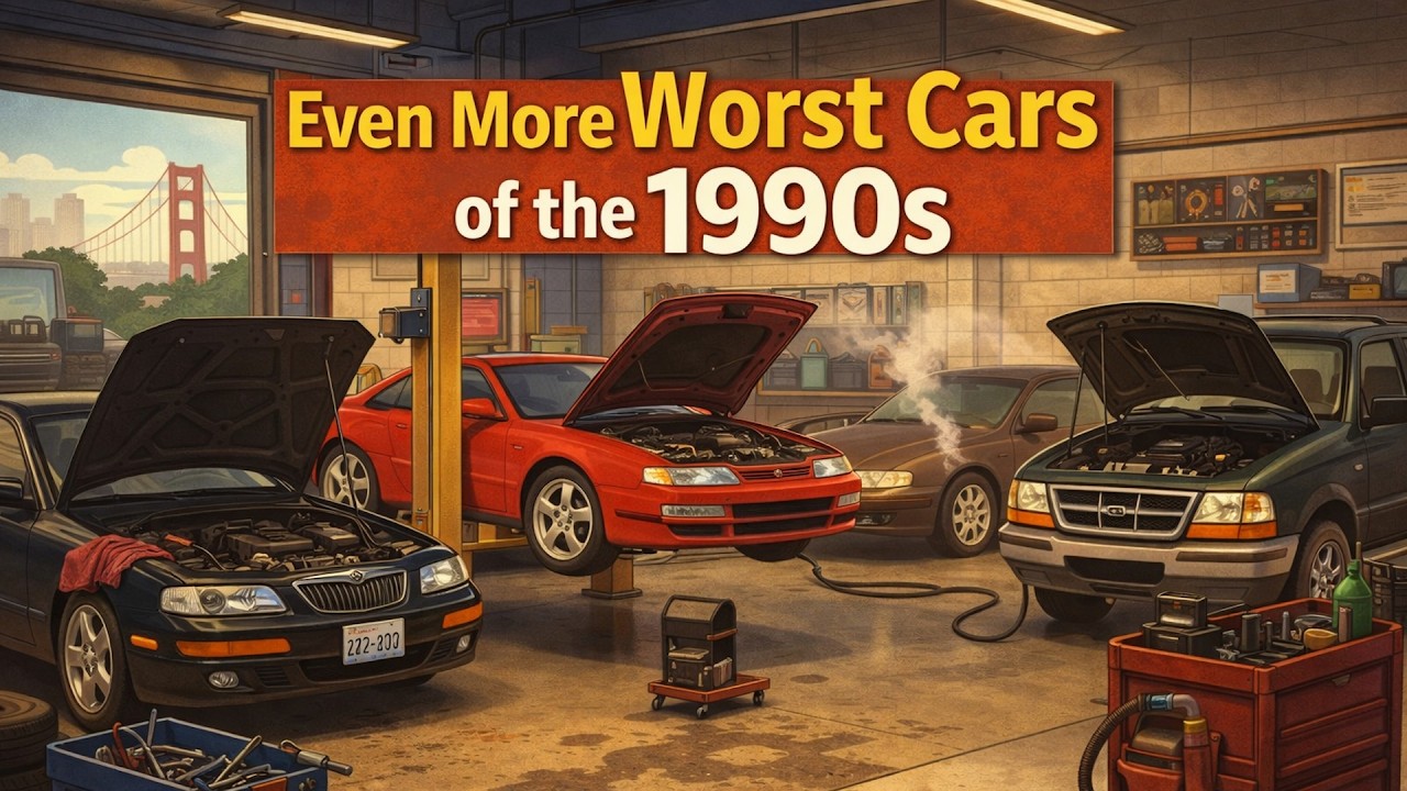 🚙 Even More of the Worst Cars of the ’90s… and Yes, I’m Going There Again