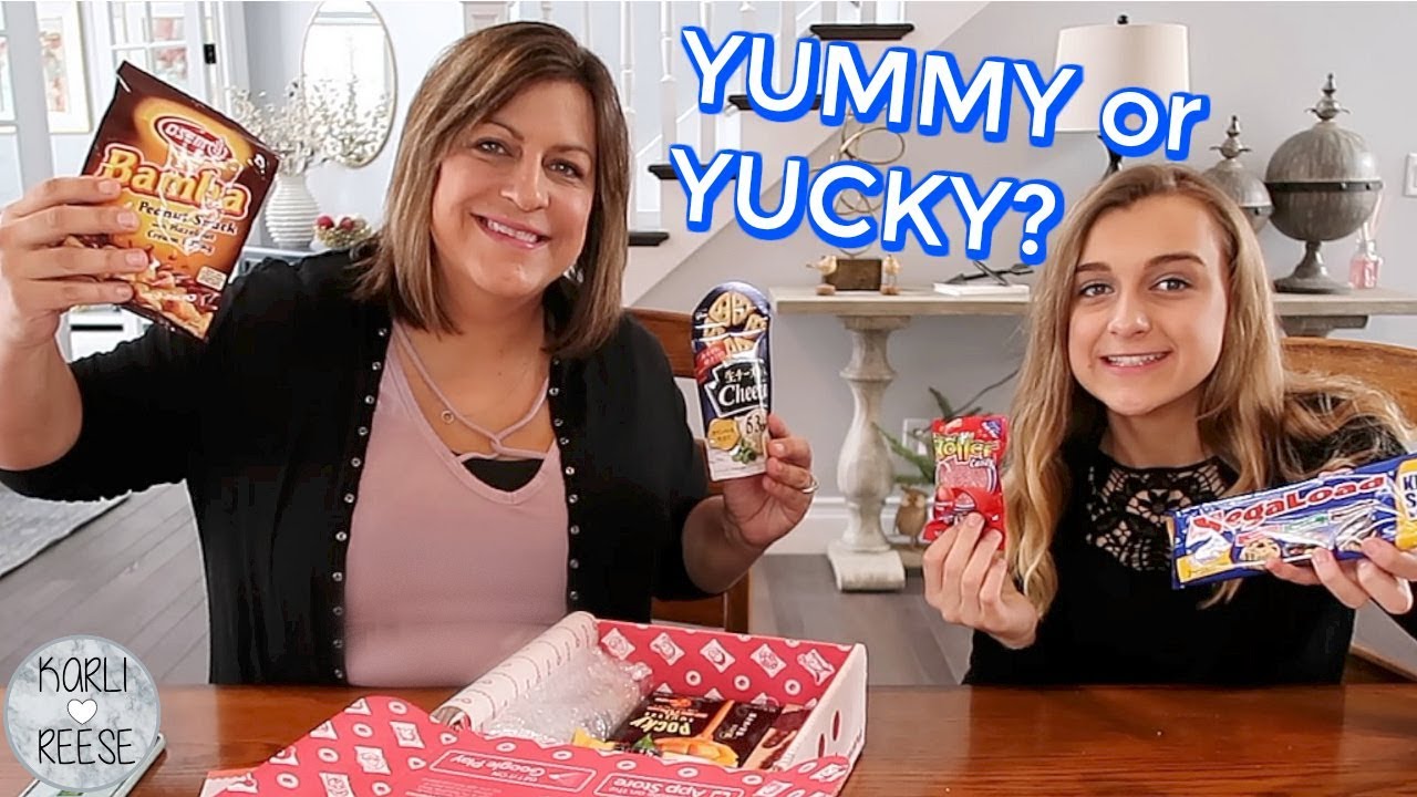 TRYING SNACKS FROM AROUND THE WORLD!