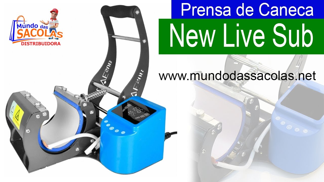 Prensa de Caneca New Live Sub