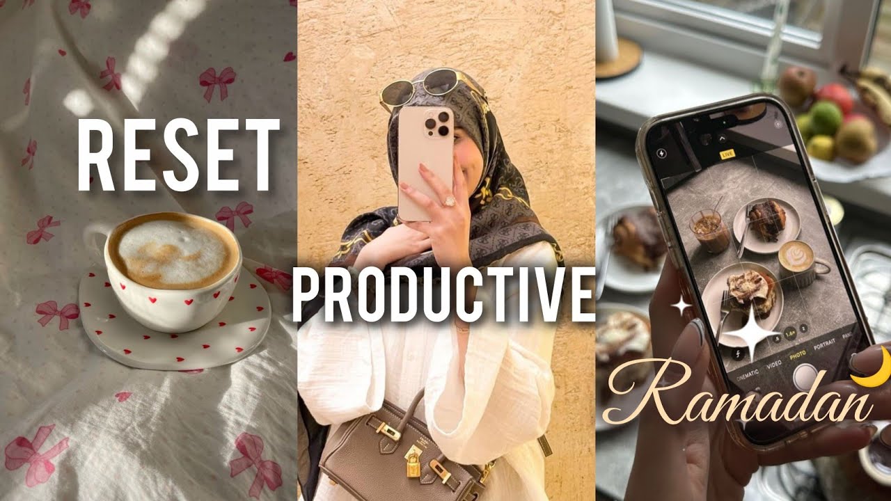  RAMADAN 🌙 Diaries EP 2 ✅ Ramadan GOALS #ramadan #beauty 