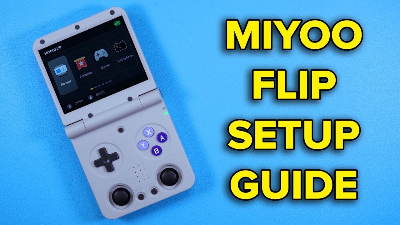 Miyoo Flip Starter Setup Guide (ROMs, BIOS & Tweaks)