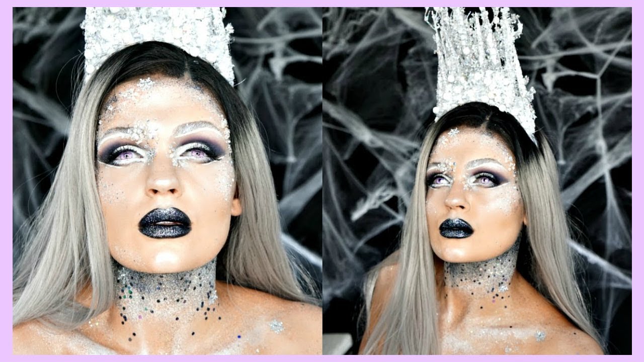 DARK Ice Queen Makeup Tutorial