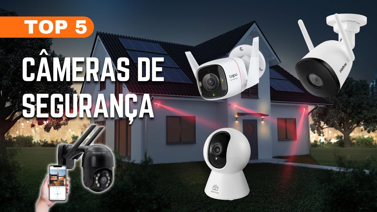 Melhores Câmeras de Segurança Wifi Em 2025! TOP 5 Câmeras de Segurança Wifi! Segurança 24 horas!
