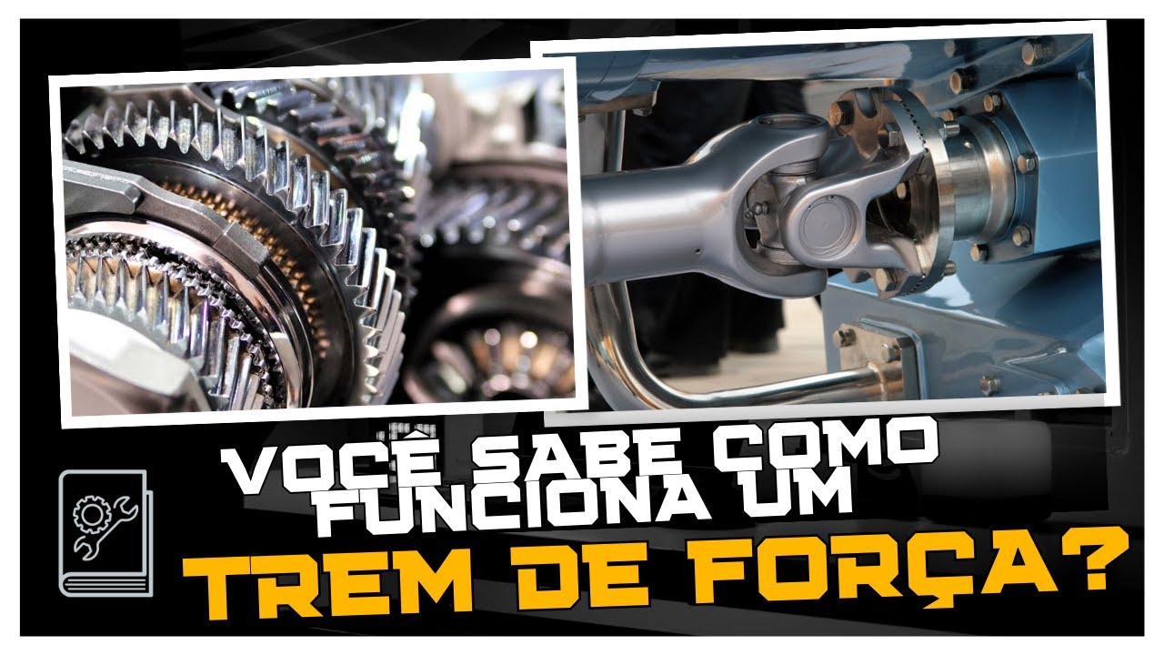 Como funciona o DESLOCAMENTO dos equipamentos? Aprenda sobre o POWER TRAIN (Trem de For&ccedil;a)!