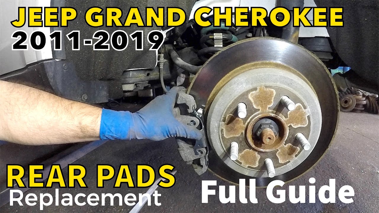 Как заменить задние тормозные колодки на Jeep Grand Cherokee 2011–2019 годов. Полное руководство