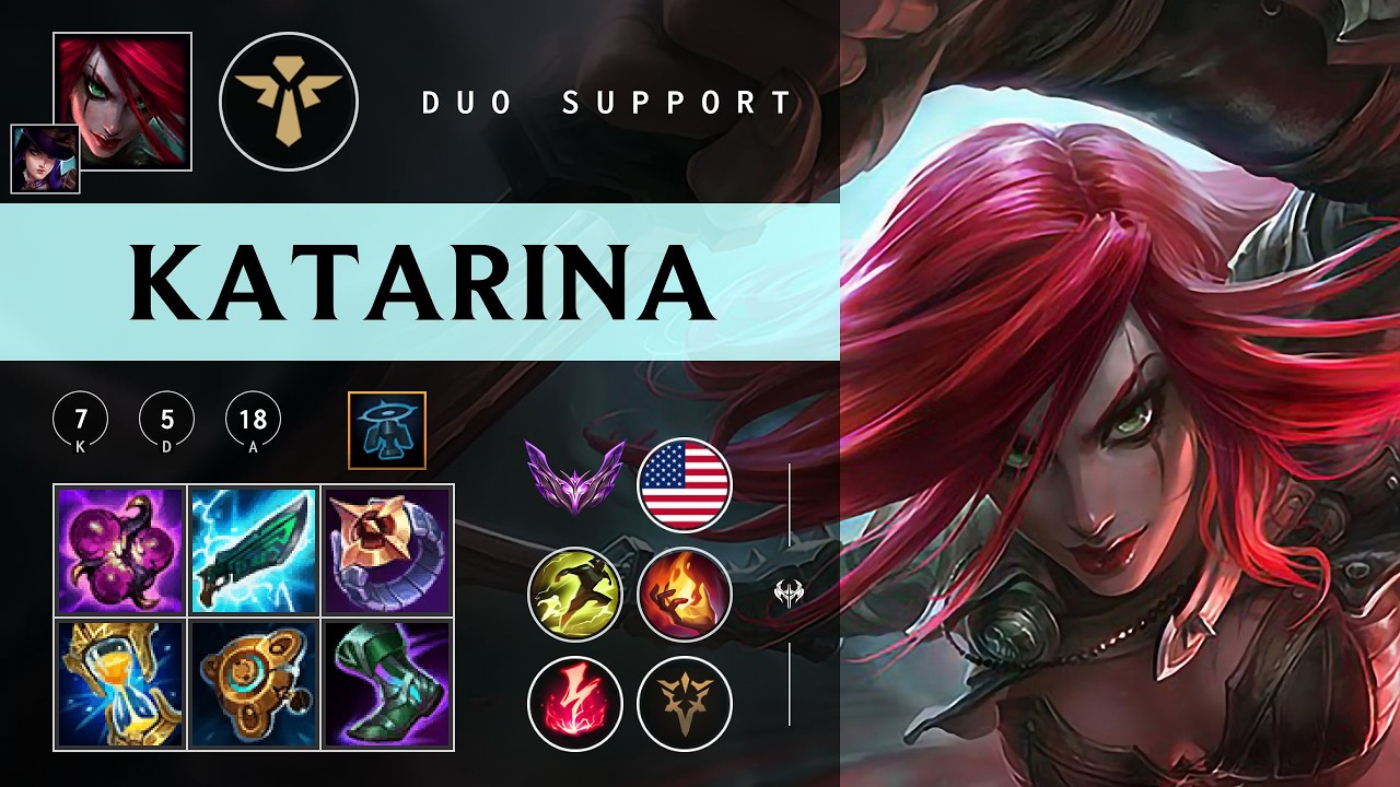 Katarina Support vs Nautilus - NA Master Patch 26.03