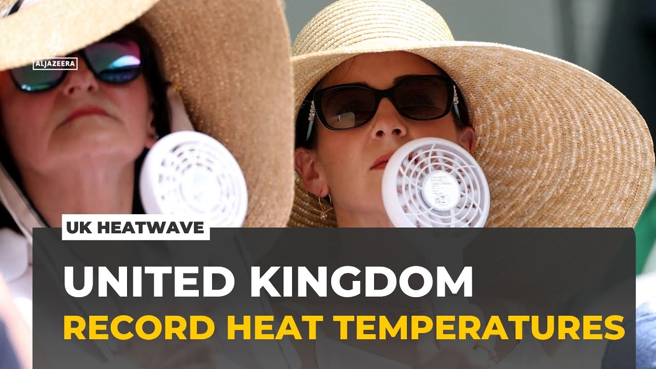 Feeling the heat: Record-breaking heatwave as temperatures soar in UK