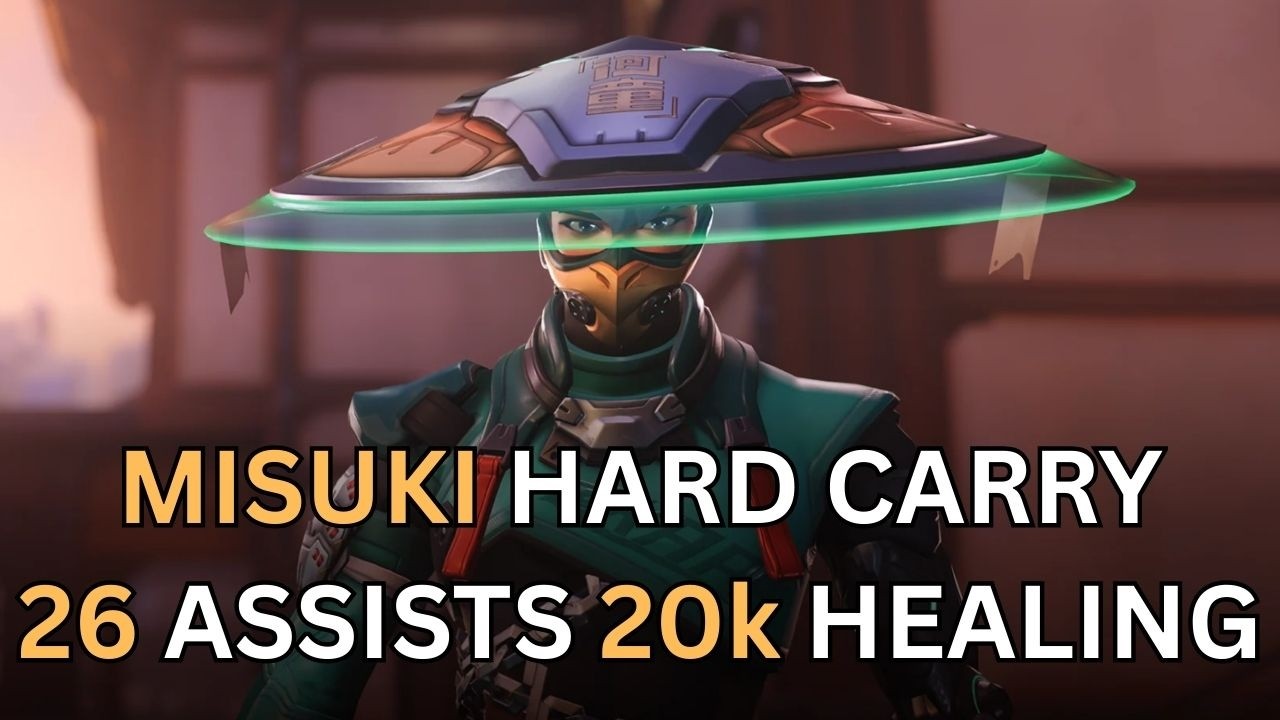 Выигрышная игра Мизуки в Overwatch 5 на 5.