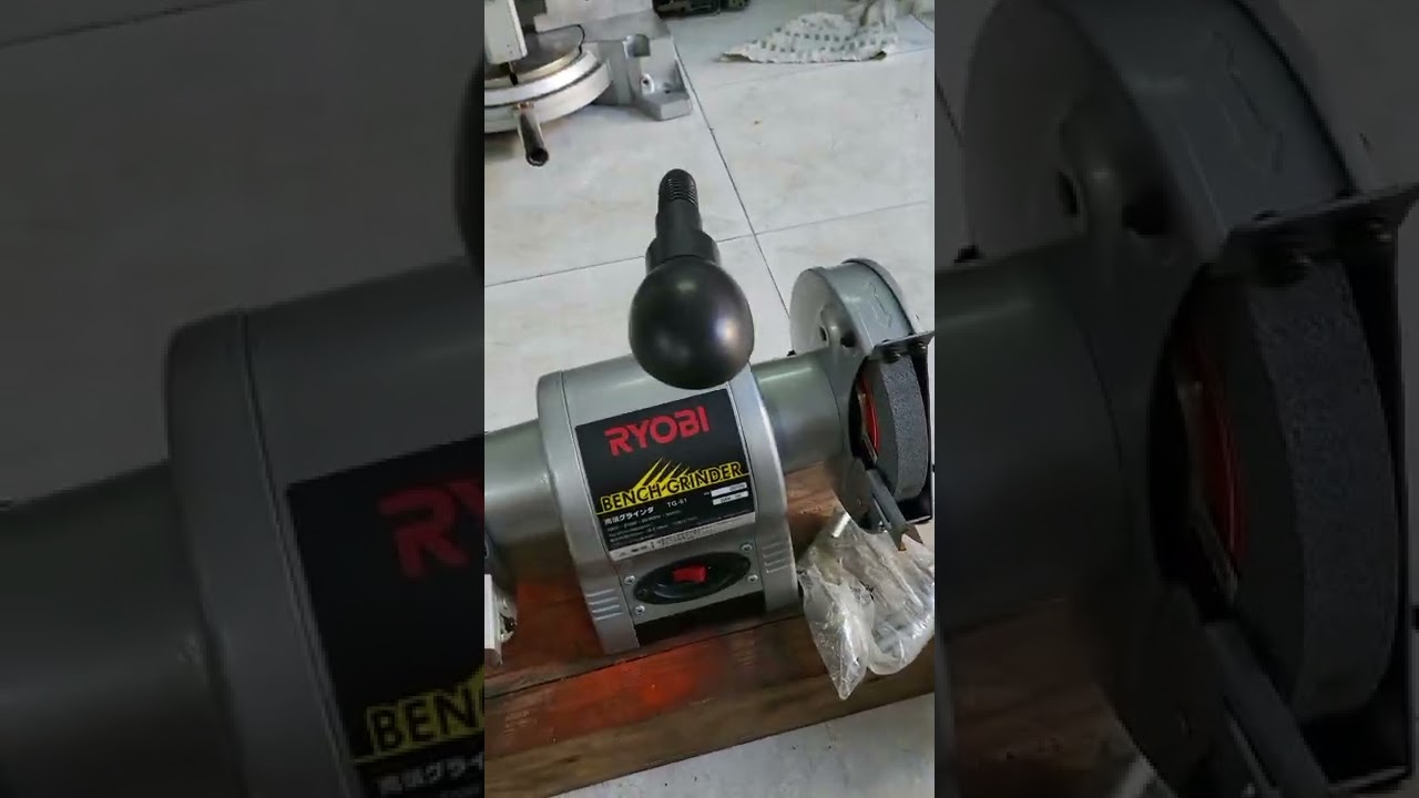 m&agrave;i 2 đ&aacute; Ryobi TG-61 h&agrave;ng b&atilde;i nhật,mới tr&ecirc;n 99%. điện 100v.      📲zalo 0763932921 gặp Quang.