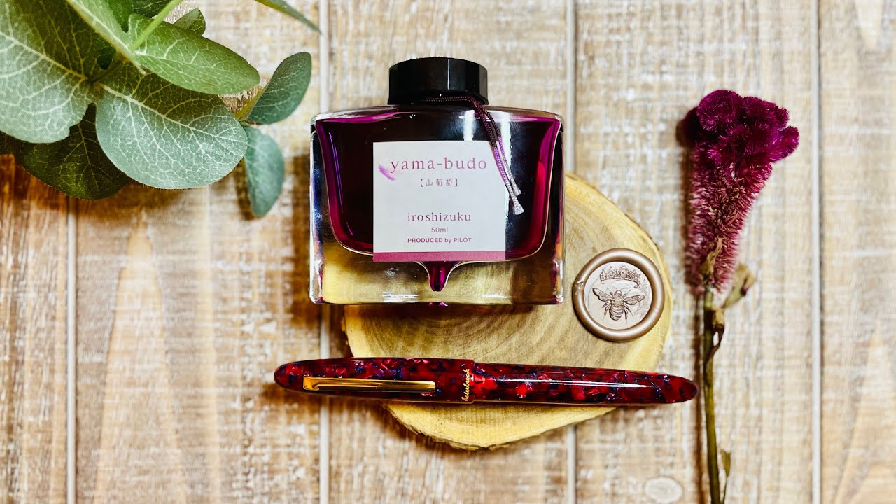 Esterbrook Estie in Scarlet & Pilot Iroshizuku Yama-Budo
