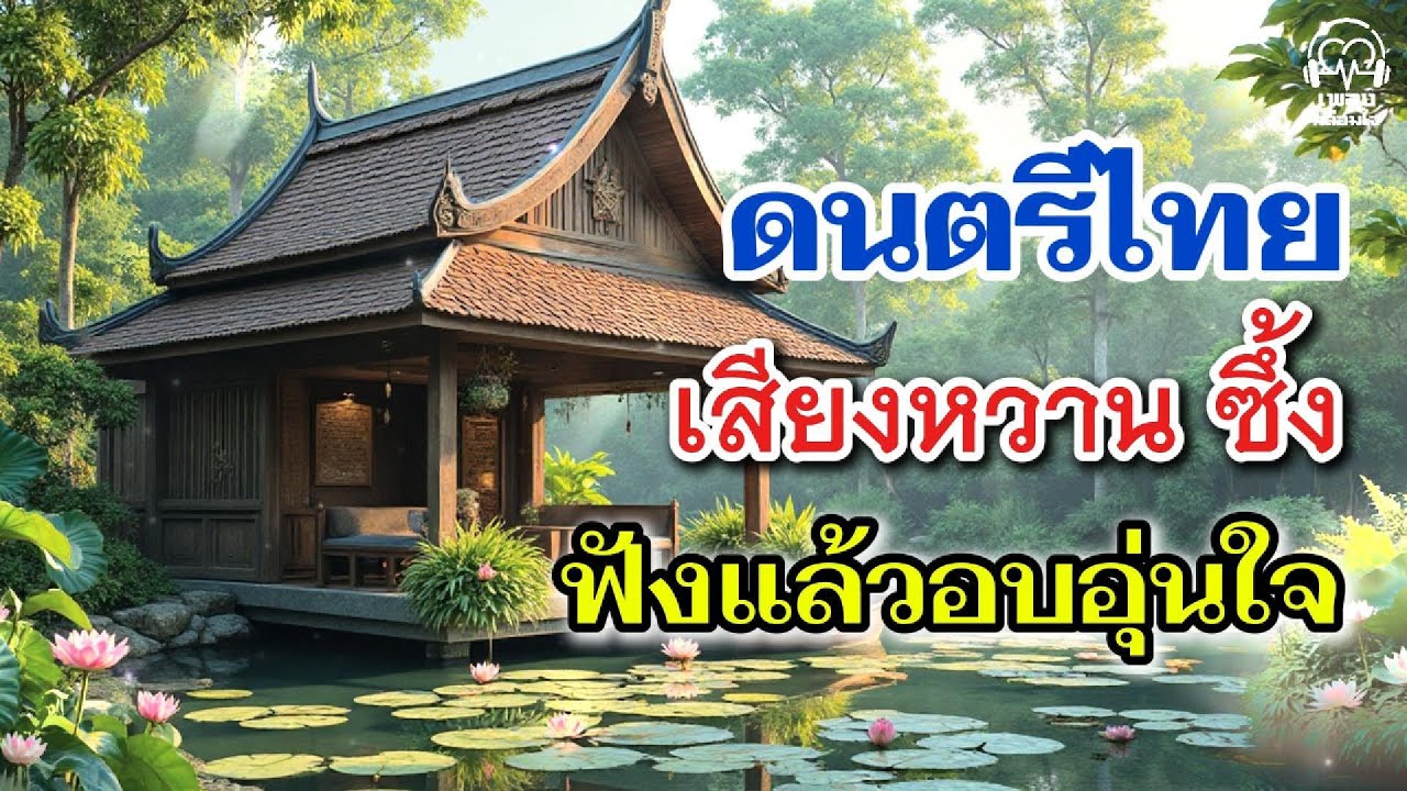 เพลงไทยบรรเลงเพราะๆ | บรรยากาศอบอุ่น มีพลังบวก เติมกำลังใจ