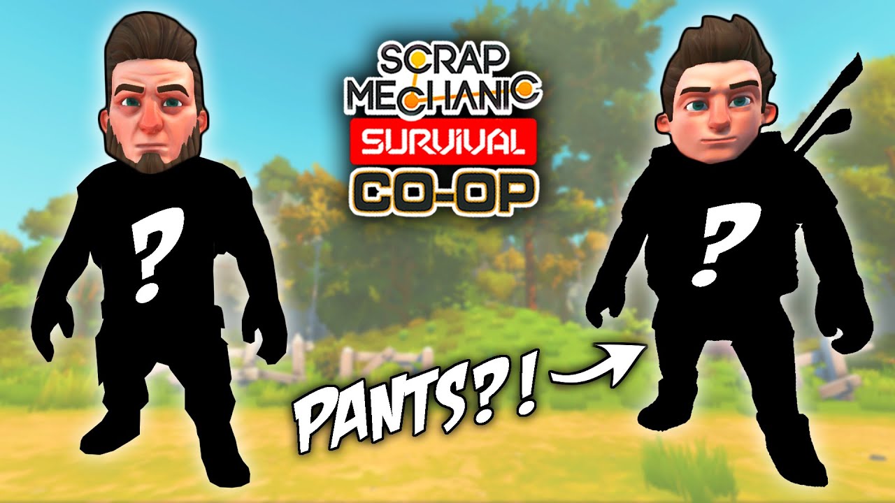 We Unboxed ALL Our Garment Boxes in My Eternal Quest for PANTS (Scrap Mechanic Co-op Survival Ep.16)