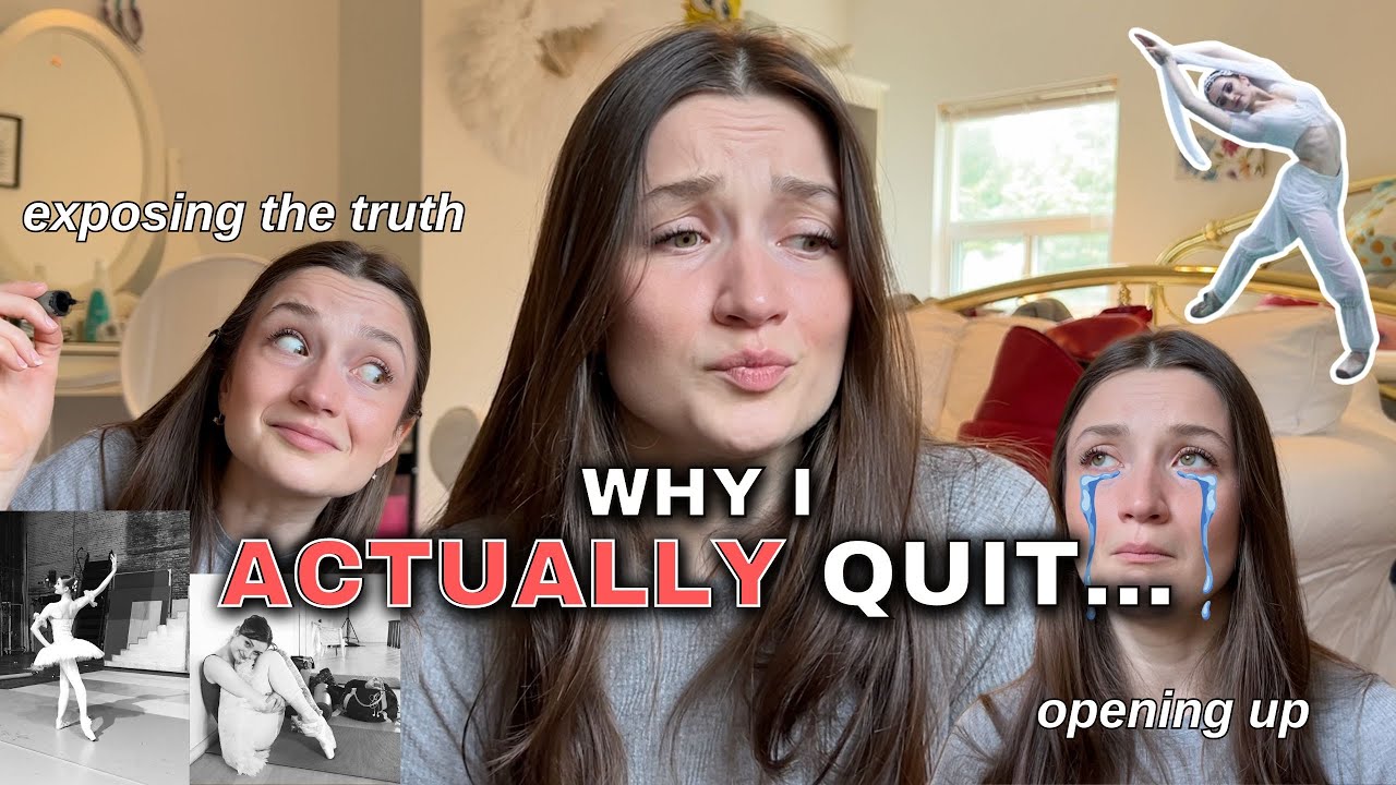 I quit my dream job as a professional ballerina... Here's why | Finally opening up...