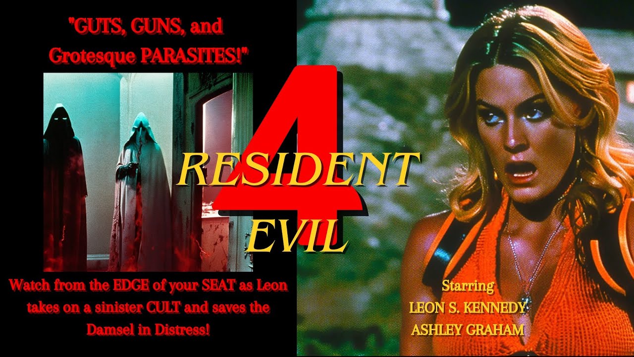 Resident Evil 4 as an 80's Straight to Video B Movie