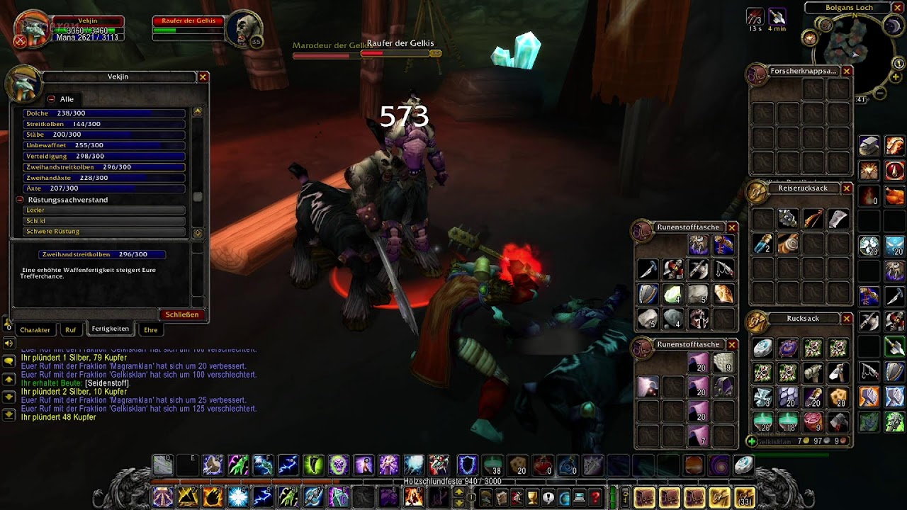 Playing WoW ( Classic ) ( Druid ) ( GER ) + Farming